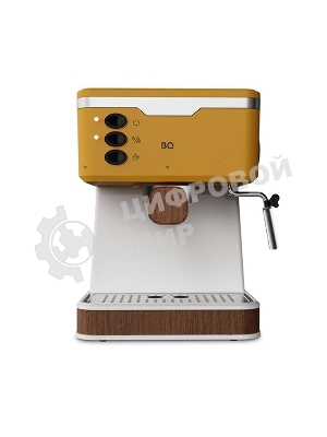 Кофеварка эспрессо BQ CM2006 желтый, исп. кофе - молотый, 1.7 л, 850 Вт, 20 бар