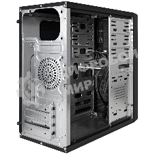 Компьютерный корпус Minitower ExeGate BA-203U-UNS450 (mATX, БП UNS450 с вент. 12см, 3хUSB+1хUSB 3.0, аудио, черный)