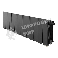 Радиатор биметаллический Royal Thermo PianoForte 200 черный VR80- 14 секц.