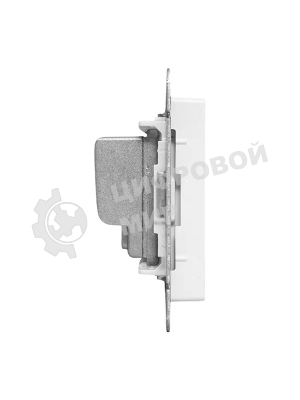 Механизм розетки TV EKF UP1-SOW-TV-3 оконечная, белый Эпика