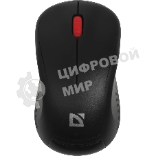 Мышь беспроводная Defender Bit MB-205 черный, 1200 dpi, радиоканал, USB, кнопки - 3