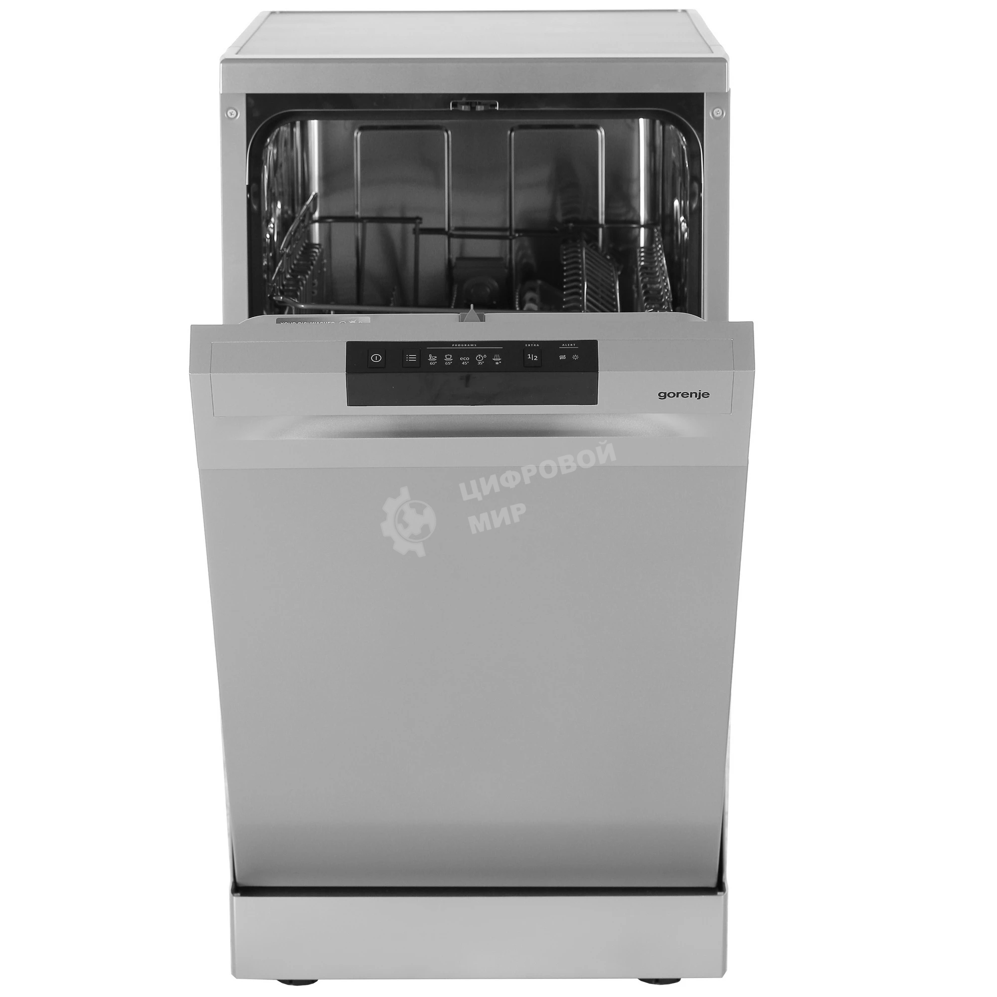 Посудомоечная машина Gorenje GS520E15S, серый, 44.8 см, 9 компл., 47 дБ, класс A++