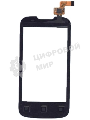 Сенсорное стекло (тачскрин) для Lenovo A690, черное