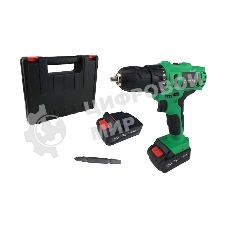 Дрель-шуруповерт Zitrek Greenpower 12-Li 063-4074, 12 В, 1,5 Ач, 32 Нм, щеточный