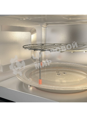 Встраиваемая микроволновая печь GORENJE BM235G1SYB черный 23 л, 900 Вт, переключатели - поворотный механизм/сенсор