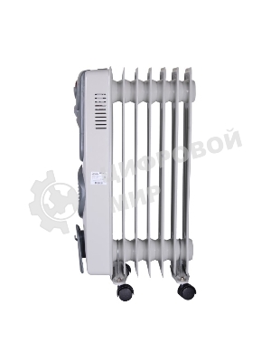 Обогреватель масляный Ресанта ОМ-7НВ (7секций) белый, 1900 Вт, 19 м2, термостат 67/3/10