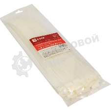 Хомут кабельный 4.8х300 нейл. бел. (уп. 100 шт) EKF plc-c-4.8x300