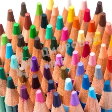 Карандаши цветные Deli 6567, липа, цветной корпус 48 цветов, металлическая коробка