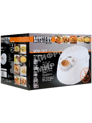 Мультиварка Mystery MCM-1017 3л 650Вт белый
