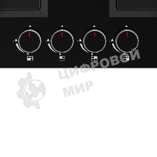 Газовая варочная панель LEX GVG 644 BBL, черный