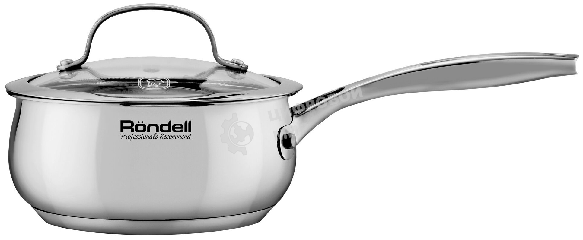 Ковш Rondell Calypso RDS-1670 1.5 л. d=16 см (с крышкой) сталь