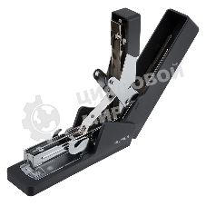 Степлер Deli ENS081BLACK Nusign 24/6 26/6 (25листов) черный 100скоб коробка