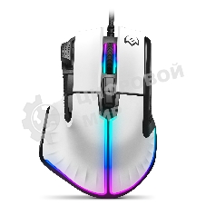 Мышь проводная SVEN RX-G990 белый, 12400 dpi, USB, кнопки - 9