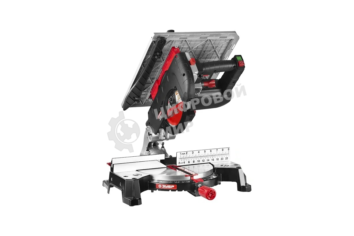 Торцовочная комбинированная пила Зубр ЗПТК-255-1800