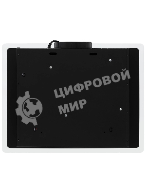 Вытяжка кухонная вертикальная Krona AURA 600 FRAME BLACK S черный с прозрачным кантом