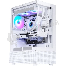 Компьютерный корпус AeroCool/Formula Crystal Z1 белый без БП ATX 2xUSB 2.0 1xUSB 3.0 audio bott PSU