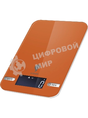 Весы кухонные электронные LEONORD LE-17703, оранжевый