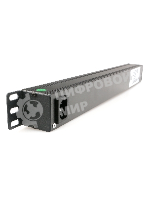 Блок 1 вход С14/8 евророзеток с защитой для 19