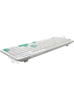 Комплект клавиатура+мышь Defender Cerrato C-978 беспроводной, USB, 1600 DPI, белый/голубой