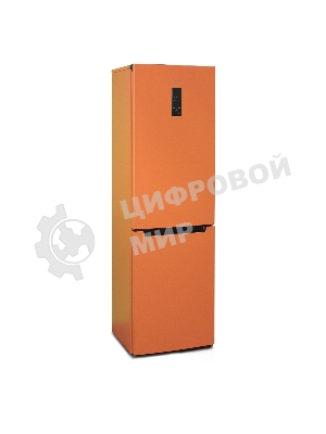 Холодильник Бирюса Б-T980NF оранжевый двухкамерный 240/130 л морозильник снизу, No Frost