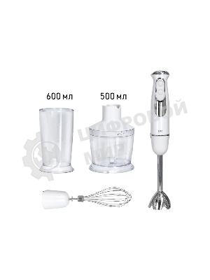 Блендер погружной JVC JK-HB5122 1200 Вт, 2 скорости, 5 уровней мощности