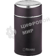Термос для еды Rondell Tierno RDS-1661 0.7 л. бордовый с чехлом картонная коробка