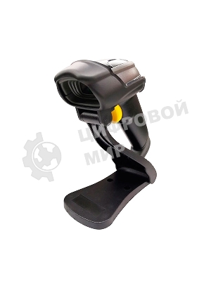 Сканер штрих-кода ручной Mindeo MD6600AT-SR 2D имидж, проводной, 100 скан/сек, USB с автосенсорной подставкой, черный