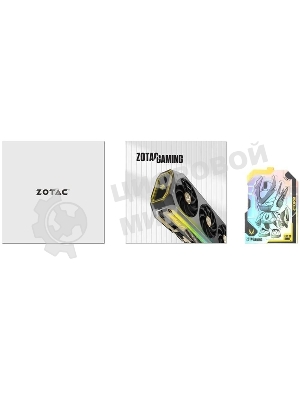 Видеокарта Zotac RTX 5060 AMP 8Gb GDDR7 128bit 3xDP HDMI 2FAN MEDIUM PACK