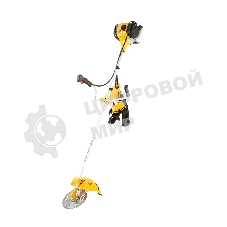 Триммер бензиновый Denzel DGT-520, 52см3, 3 л.с., неразъемная штанга, состоит из 2 частей