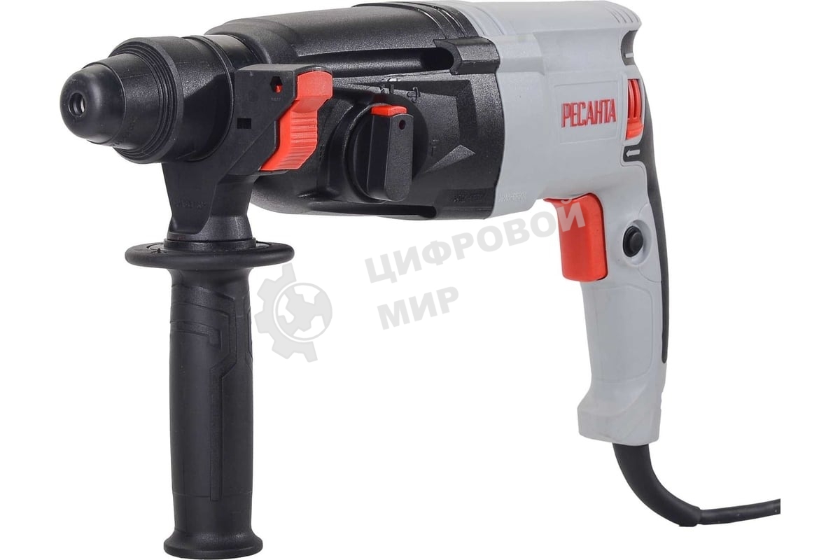 Перфоратор Ресанта П-28-800К SDS-plus уд.:3.4Дж 800Вт (кейс в комплекте)
