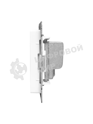 Механизм розетки TV EKF UP1-SOW-TV-3 оконечная, белый Эпика