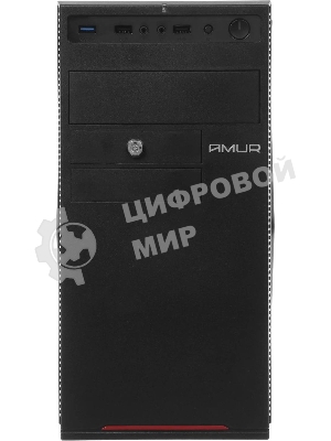 Компьютер Amur Нарвал B7I21 MT i3 12100 (3.3) 16Gb SSD 256Gb UHDG 730 FreeDOS GbitEth 400W мышь клавиатура черный (RUS) (2147002)
