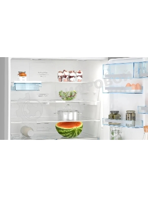 Холодильник Bosch KGN86AI32U серебристый двухкамерный 479/140л морозилка снизу