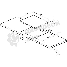 Индукционная варочная панель LEX EVI 641C IV слоновая кость