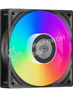 Система охлаждения PCCooler DA360 Pro ARGb Digital BK (300W, 360мм, LED temp., Black, ARGb/Fans: 3x120мм, 75.8CFM, 33.7dBA, 2200RPM/Pump height 57мм, 28dBA, 3000RPM, Rad thickness 27мм/S: 1851, 1700, 1200, 20XX, 115X, AM5, AM4)