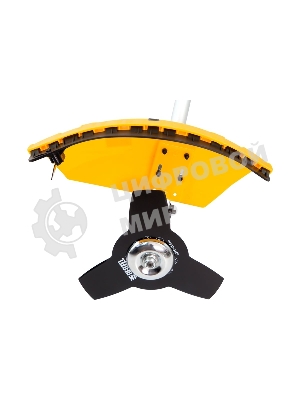 Триммер бензиновый Denzel DR-43, 43 см3, неразъемная штанга, состоит из 2 частей