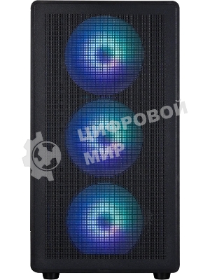 Компьютерный корпус ZALMAN M5, MATX, BLACK, WINDOW, 1xCombo (3.5'' or 2.5''), 1x3.5