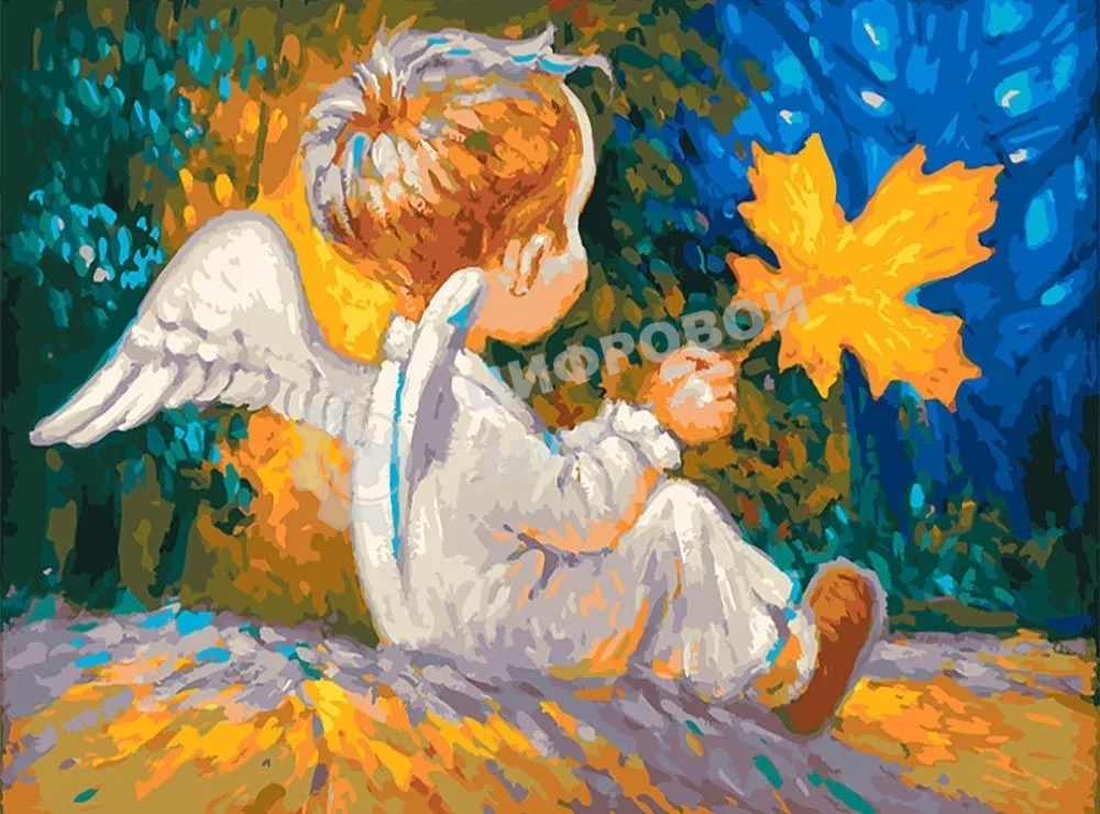 Картина по номерам БЕЛОСНЕЖКА 912-AS Листопад