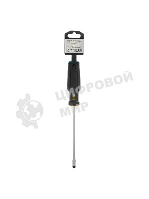 Отвертка Denzel SL6x150 мм, S2, 3к рукоятка