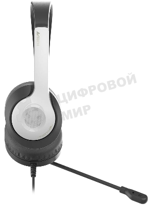 Гарнитура A4Tech Fstyler FH100U белый/черный, проводная