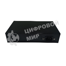 Коммутатор неуправляемый NEOMAX NMS-106PoE-1000-S, 6 портов 1000 Mbps, 4xPoE + 1xSFP, металл