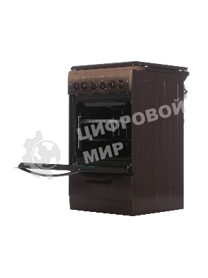 Плита газовая Gefest 5100-02 0001 коричневый, конфорок 4 газовых, духовка 52 л, 50 см x 85 см x 58.5 см