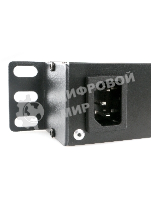 Блок 1 вход С14/8 евророзеток с защитой для 19