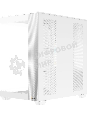 Корпус Ocypus Delta C74 ARGB White, Midi-Tower, белый, 2 x 120 мм