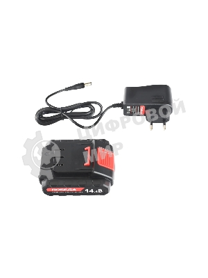 Дрель-шуруповерт Победа ДА-14/2 Ли  14,4 В, 2,2 Ач, 35 Нм, щеточный