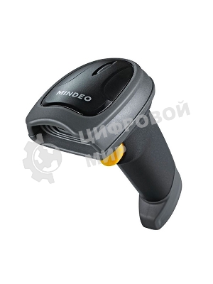 Сканер штрих-кода ручной Mindeo MD6600AT-SR 2D имидж, проводной, 100 скан/сек, USB с автосенсорной подставкой, черный