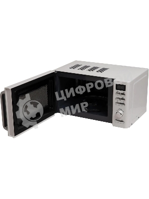 Микроволновая печь Oasis MW-80EW белый, 20 л, 800 Вт, переключатели - сенсор, поворотный механизм