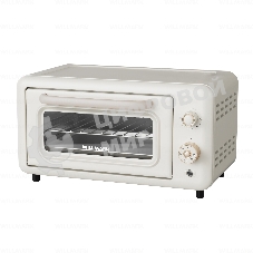 Мини-печь Willmark WO-121CR (12л, 1100Вт, противень, решетка, таймер, кремовый ретро)