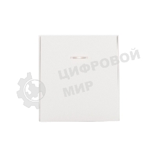 Выключатель Kranz STRONG 1 кл с подсветкой 10А с/у жемчуг