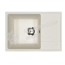 Мойка кухонная PRACTIK PR-M 600-001 белый камень